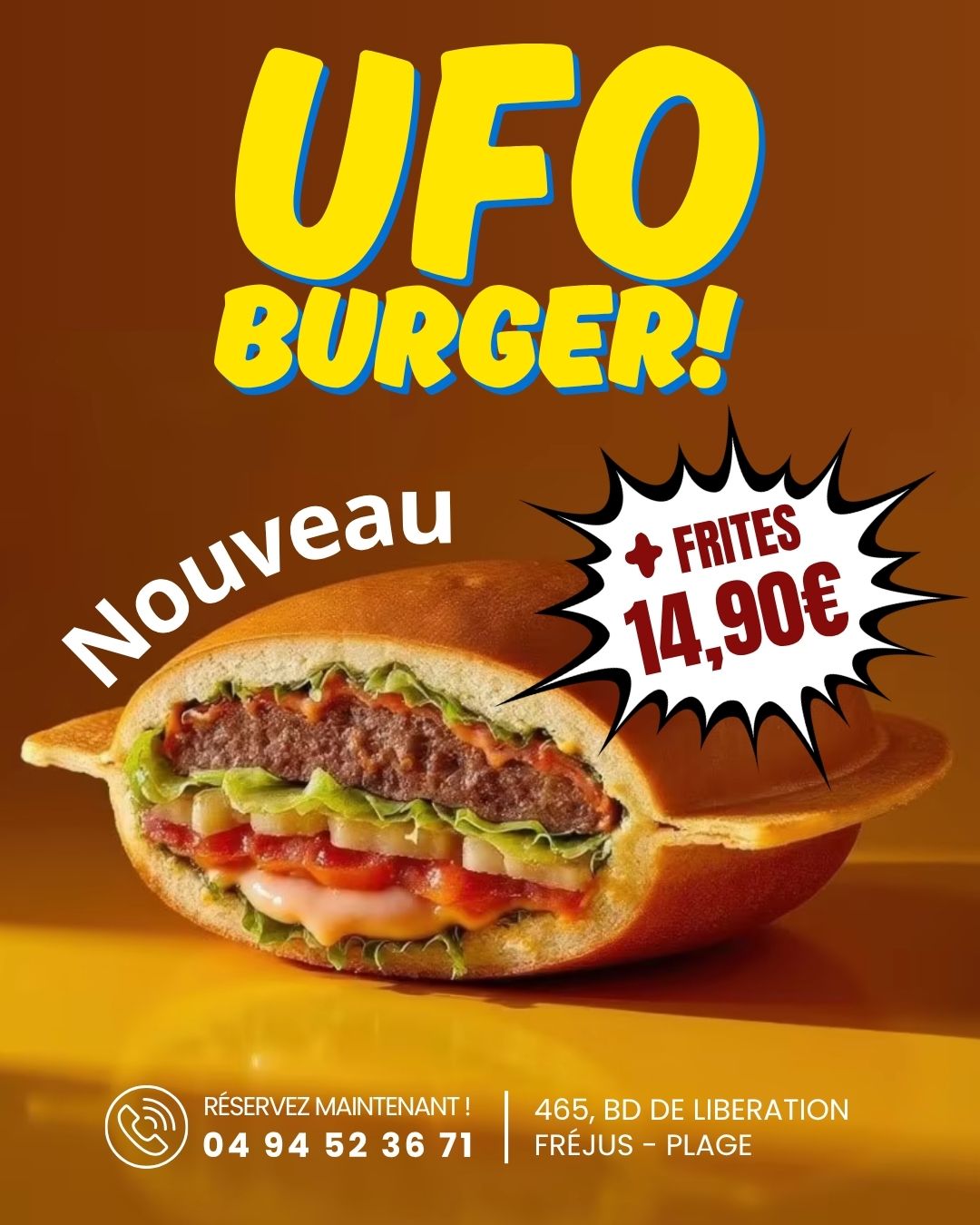 Événement UFO Burger